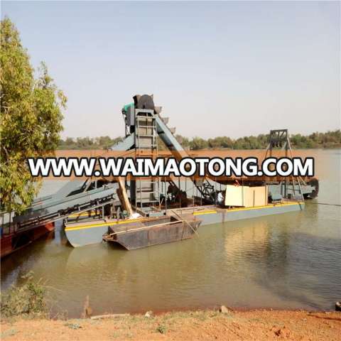 Gold Mining Chain Ladder Bucket Dredger