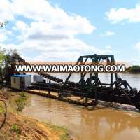 SINOLINKING river gold washing trommel plant gold bucket dredger